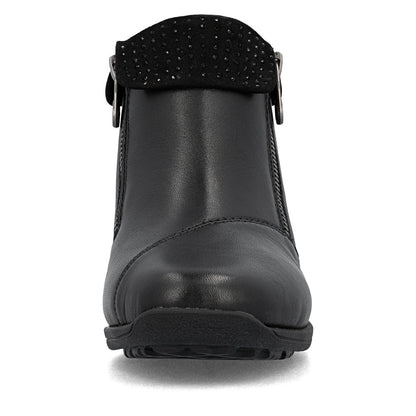 Rieker TEX 47252-00 Black H Fit Ankle Boots