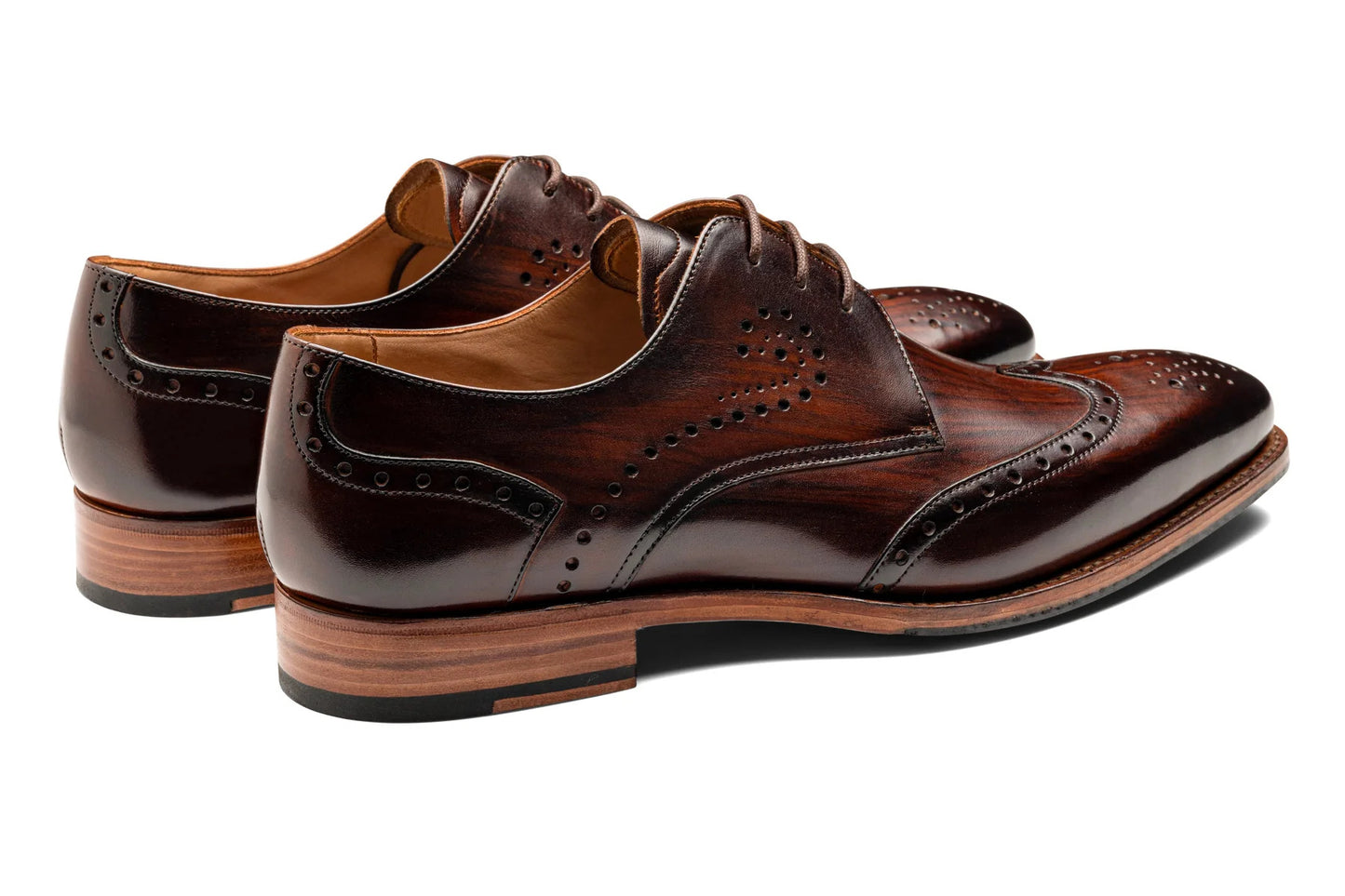Barker 482126 George Brown Hand Patina Brogue Derby Shoes