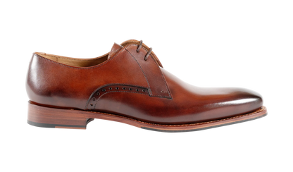 Barker 482226 Oscar Brown Hand Patina F Fit Derby Shoes