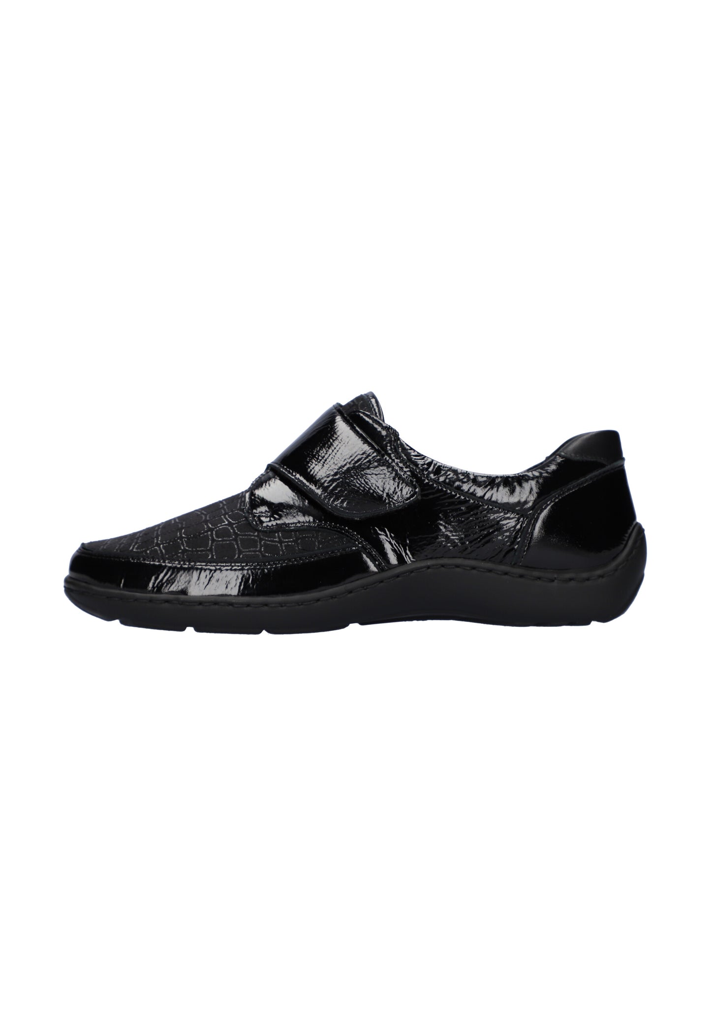 Waldlaufer 496H31 323 001 Henni Black Velcro Shoes