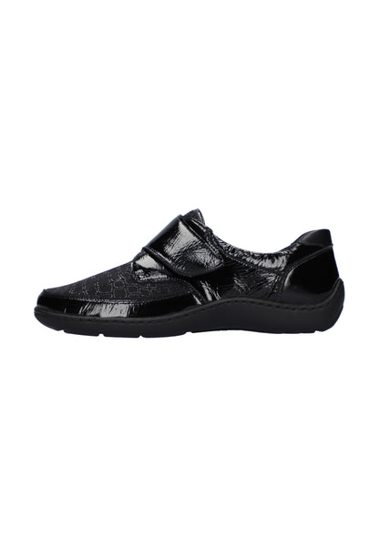 Waldlaufer 496H31 323 001 Henni Black Velcro Shoes