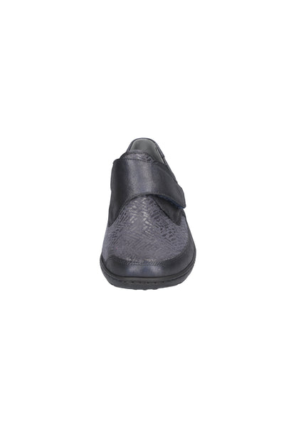 Waldlaufer 496H31 330 194 H Fit Henni Navy Sparkle Velcro Shoes