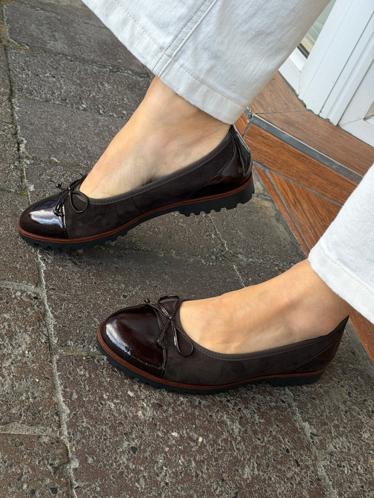 Gabor 3007.01.001 Mocca Brown Slip On Pumps