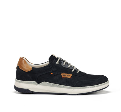 Fluchos F2210 Delbuck Oceano Navy Laced Shoes