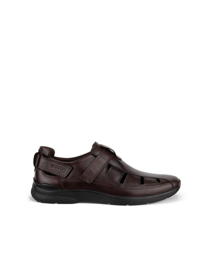 Ecco 511764 01667 Irving Fisherman Potting Soil Brown Velcro Shoes