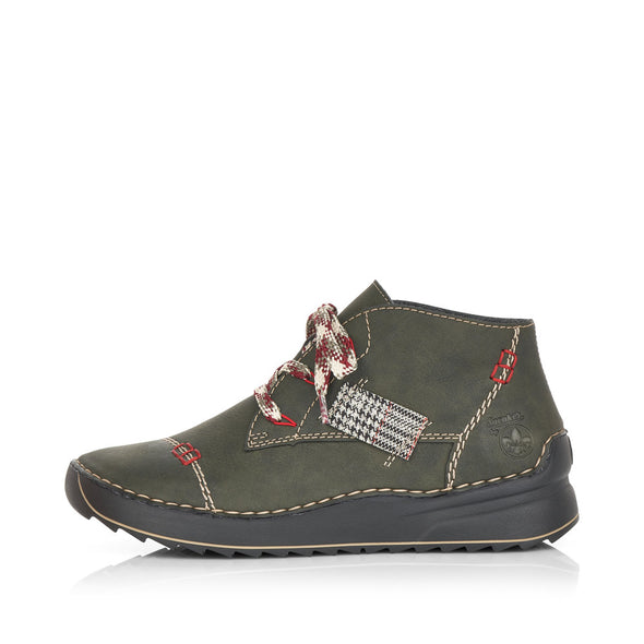 Rieker 51534-54 Green Ankle Boots