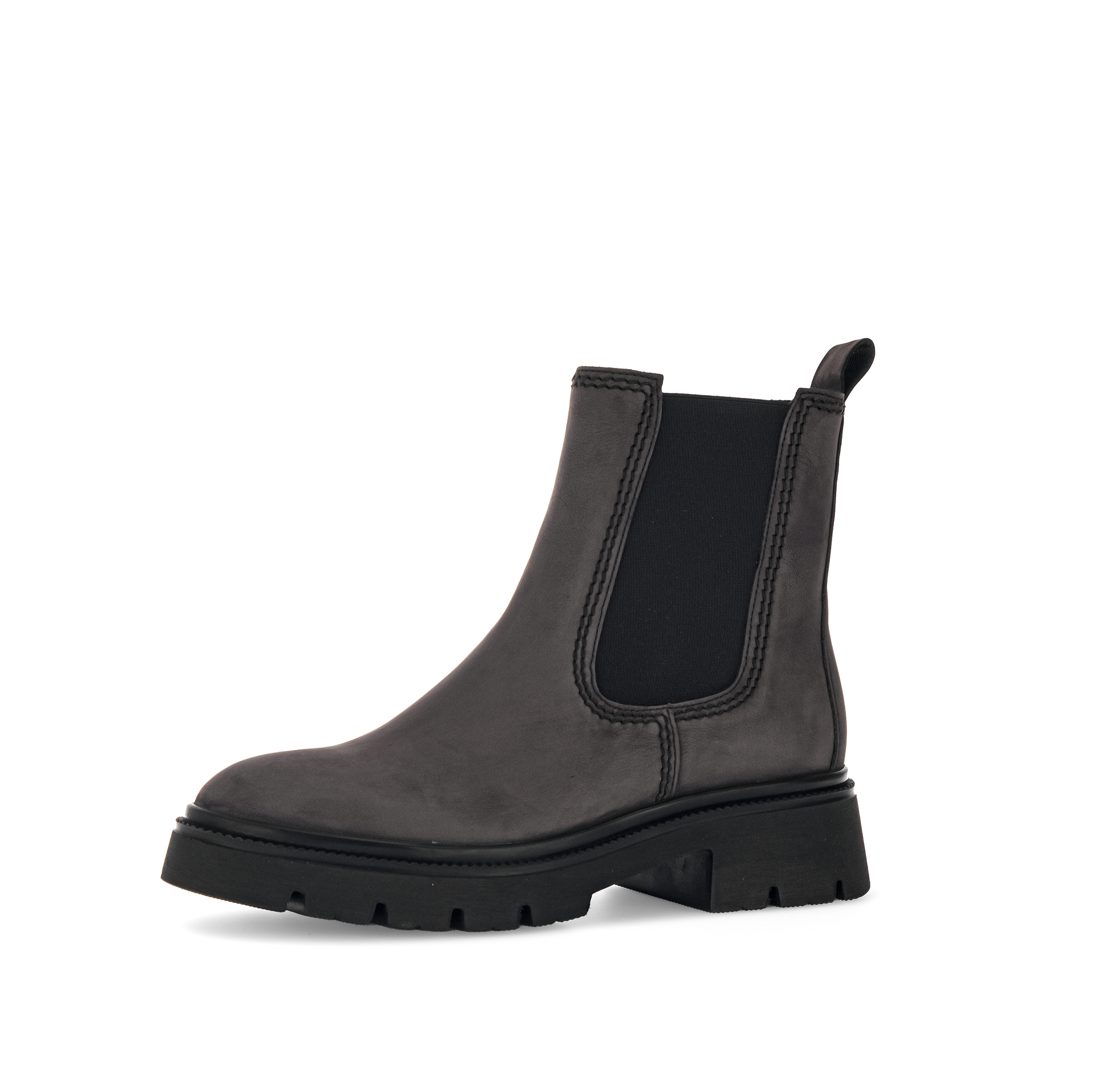 Gabor 51.850.19 Dark Grey Chelsea Boots
