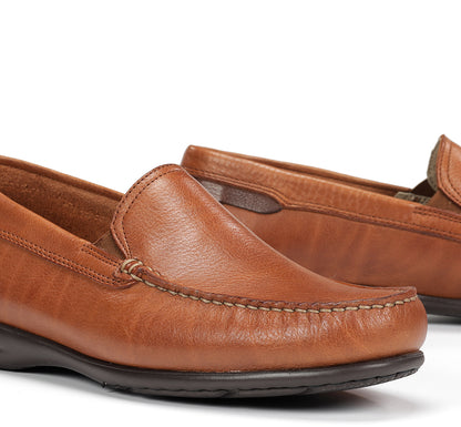 Fluchos 8682 Tornada Cuero Tabaco Tan Slip On Shoes