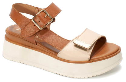Fresia 528 Tan Comfort Sandals