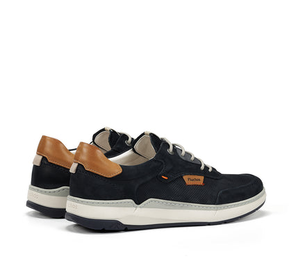 Fluchos F2210 Delbuck Oceano Navy Laced Shoes
