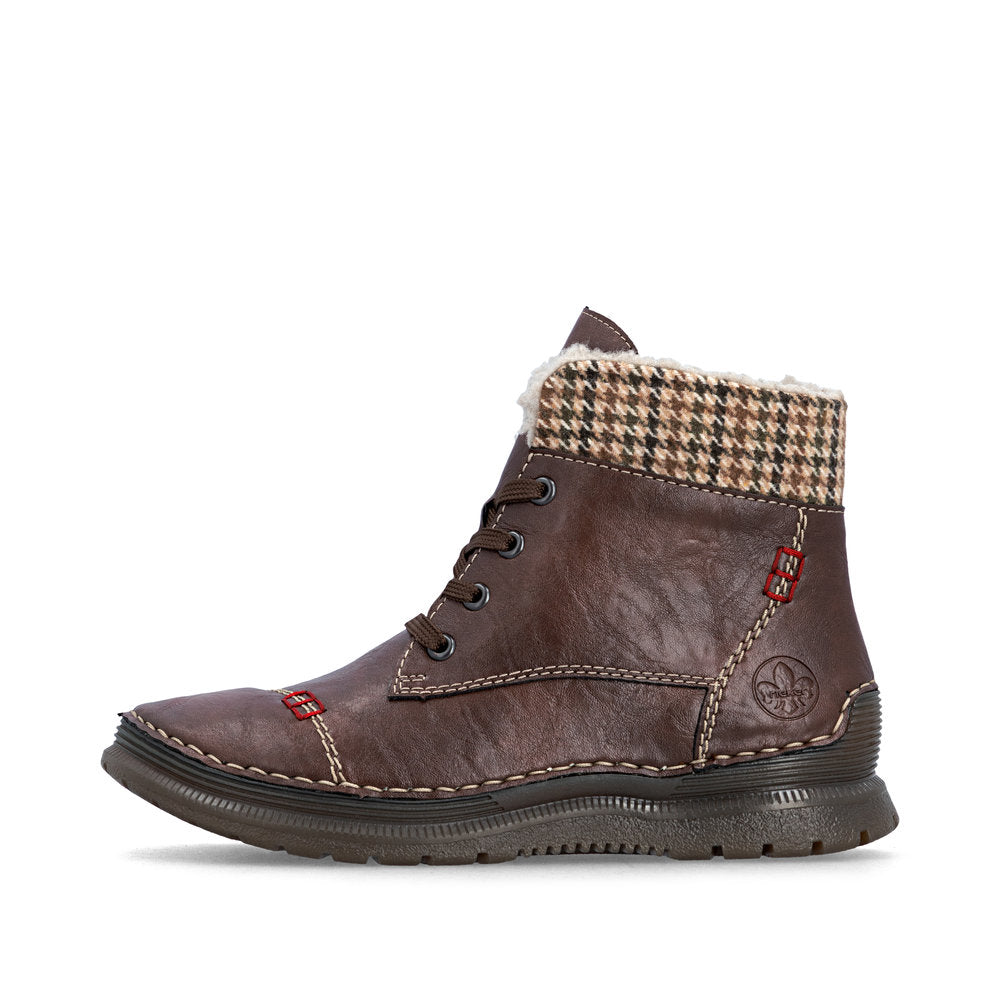Rieker 53631-25 Brown Multi Boots