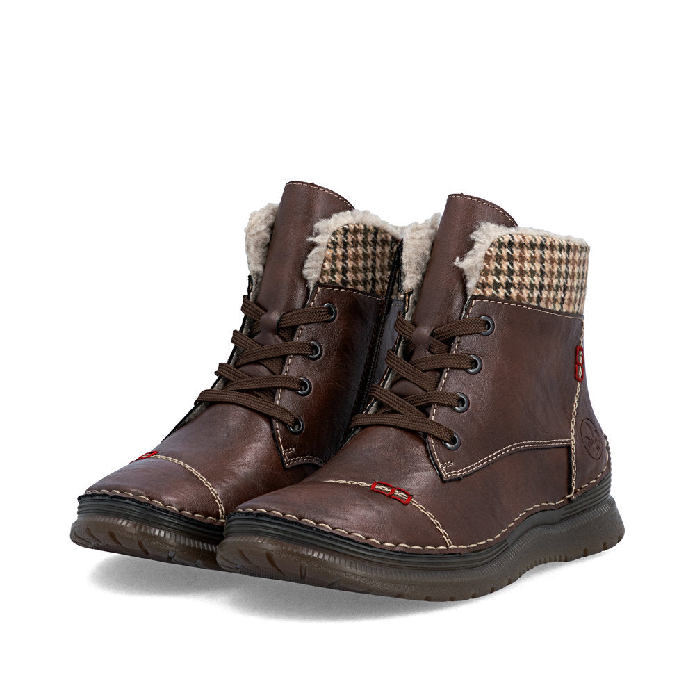 Rieker 53631-25 Brown Multi Boots