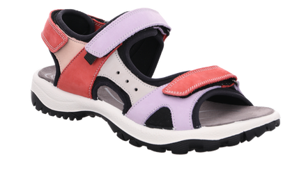 Rohde 5380 98 Multicolour Velcro Sandals with Slingback Strap