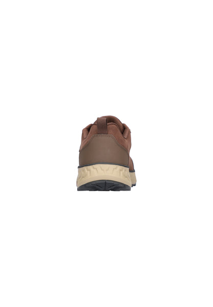 Waldlaufer 540951 101 166 H-Michi Brown Sneakers with Orange Trim - Goretex