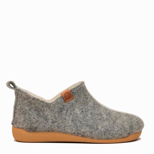 &Otherstep 55066014 Monotweed Grey Slipper Bootee