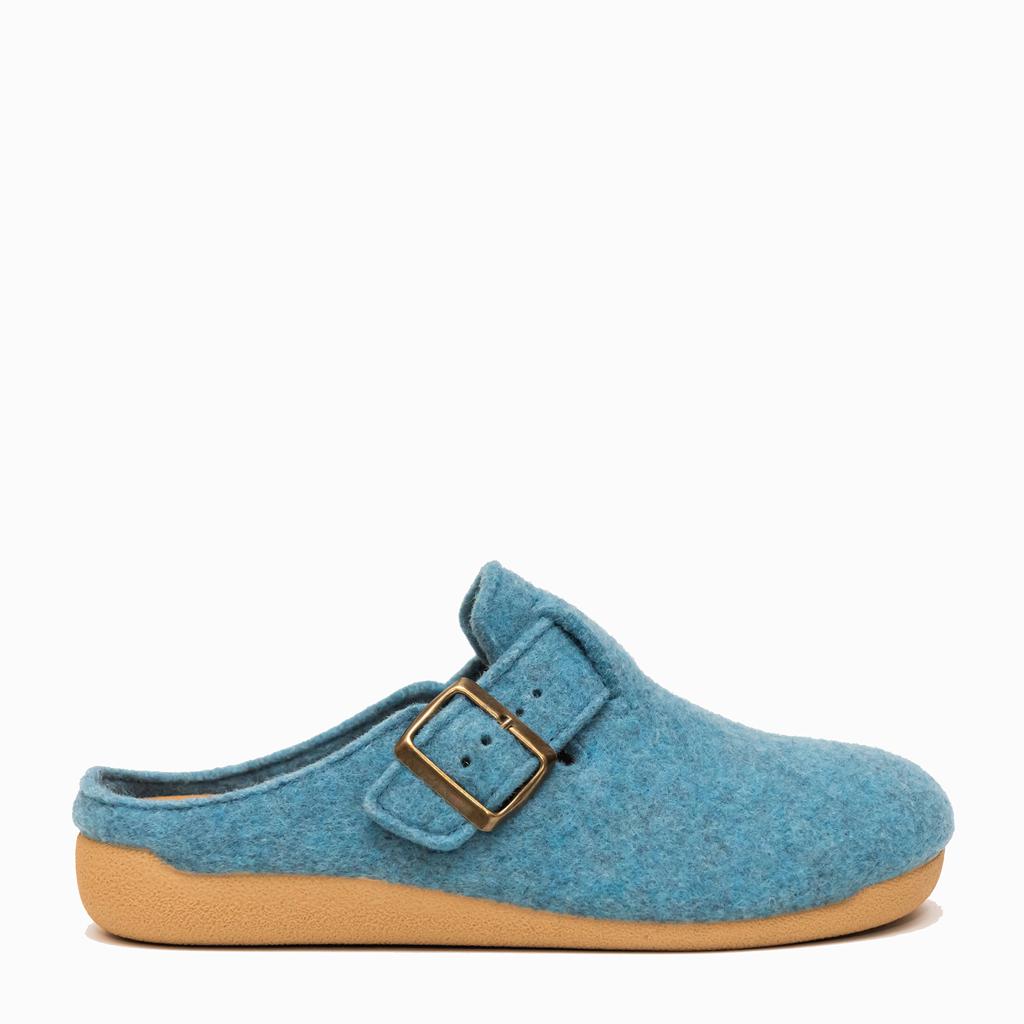 &Otherstep 55850216 Tweed Jeans Blue Slippers