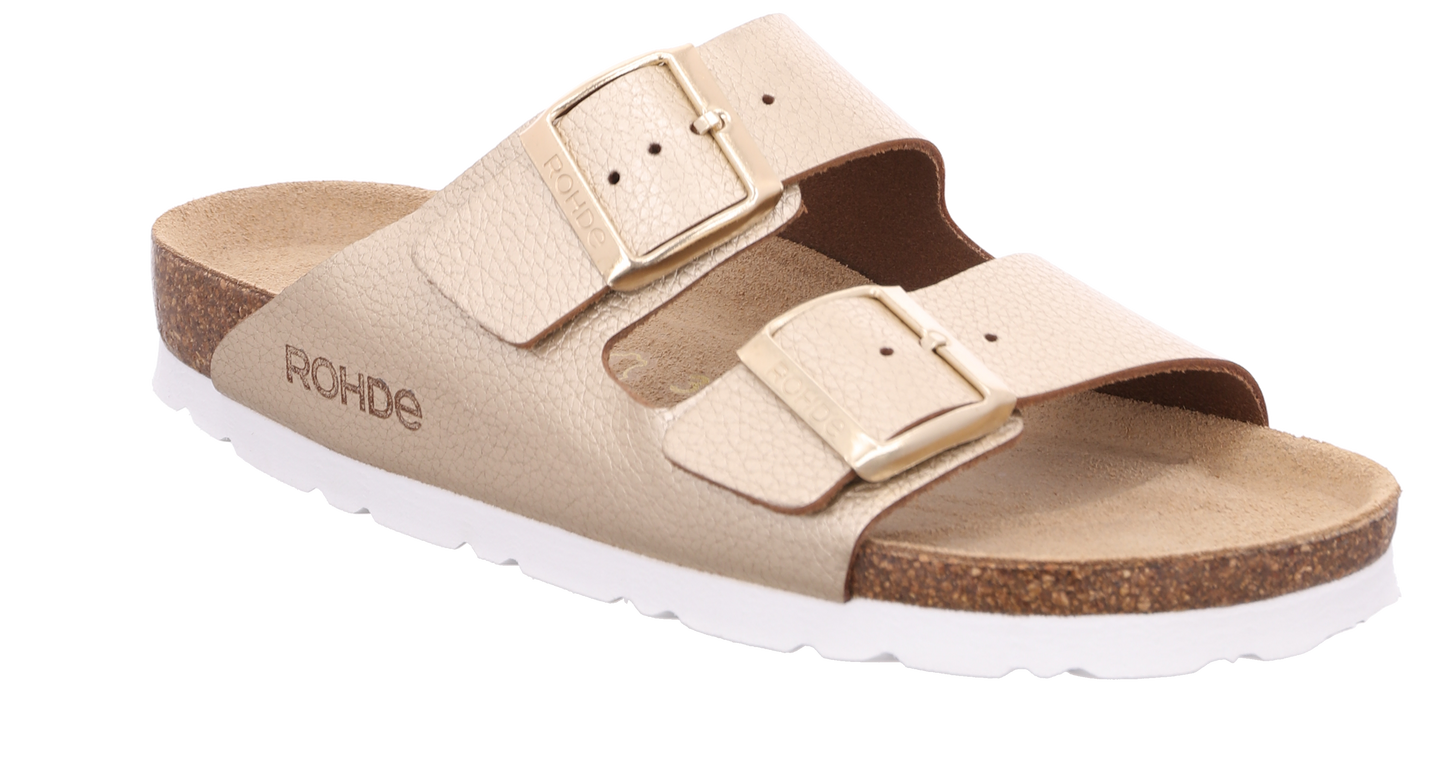 Rohde 5599 29 G Fit Alba Gold Sandals