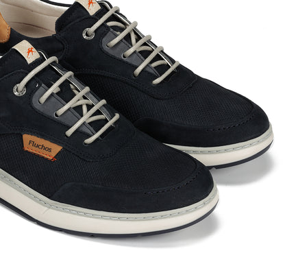 Fluchos F2210 Delbuck Oceano Navy Laced Shoes