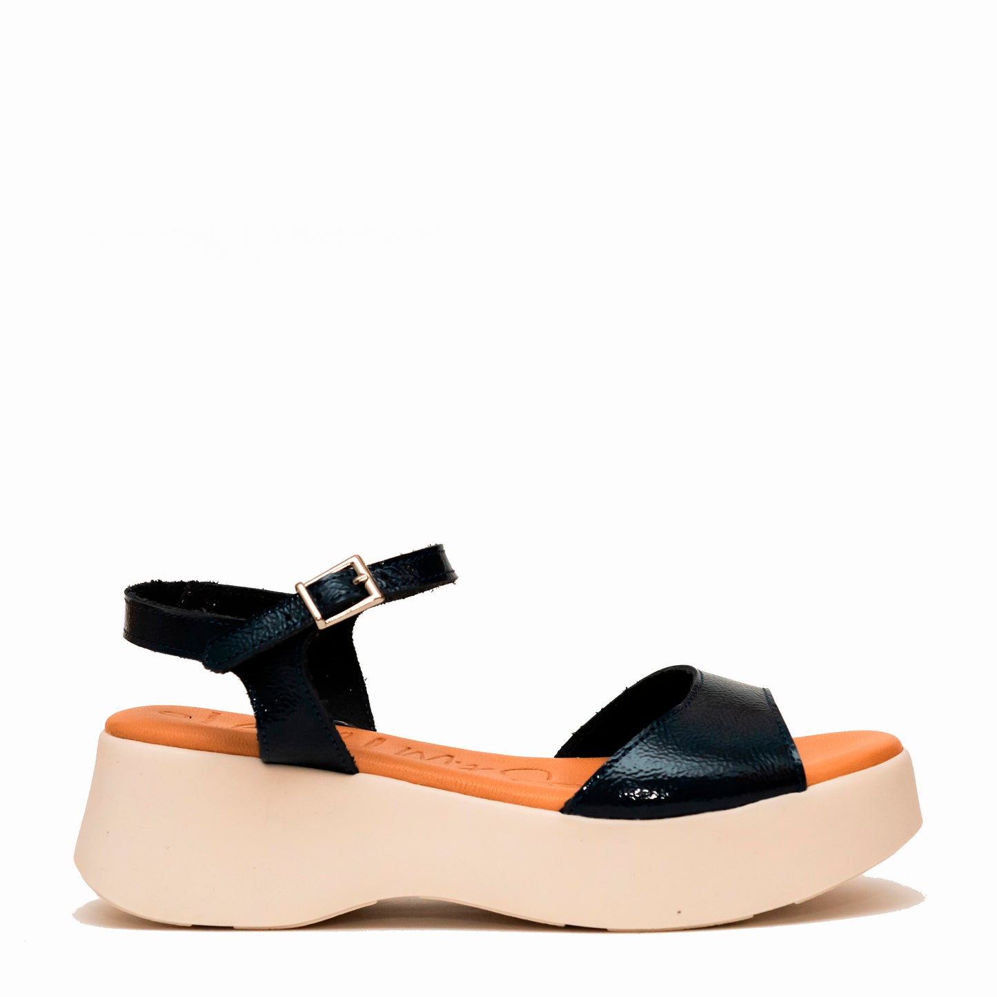 Oh My Sandals 5682 2544 Duna Marino Navy Patent Sandals