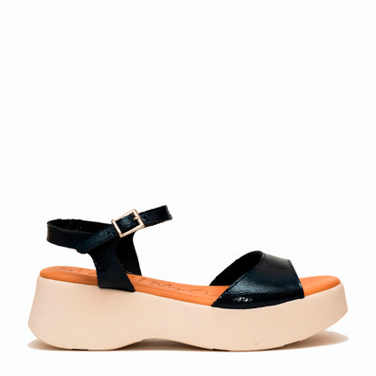 Oh My Sandals 5682 2544 Duna Marino Navy Patent Sandals
