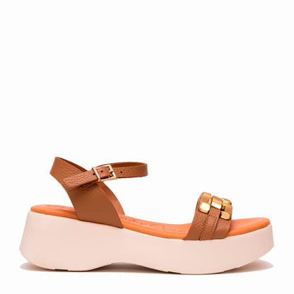 Oh My Sandals 5684 2544 Doya Tan Chain Sandals