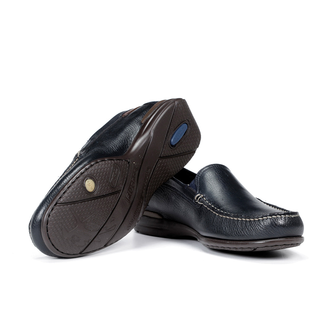 Fluchos 8682 Tornada Marino Tabaco Navy Slip On Shoes