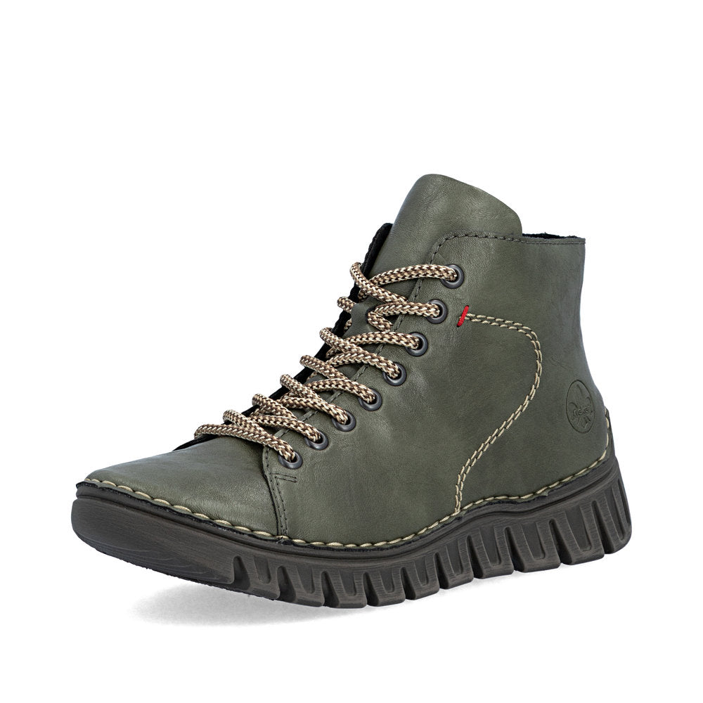 Rieker 57501-54 Green Boots
