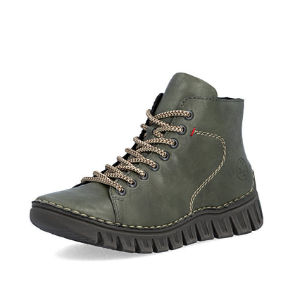 Rieker 57501-54 Green Boots