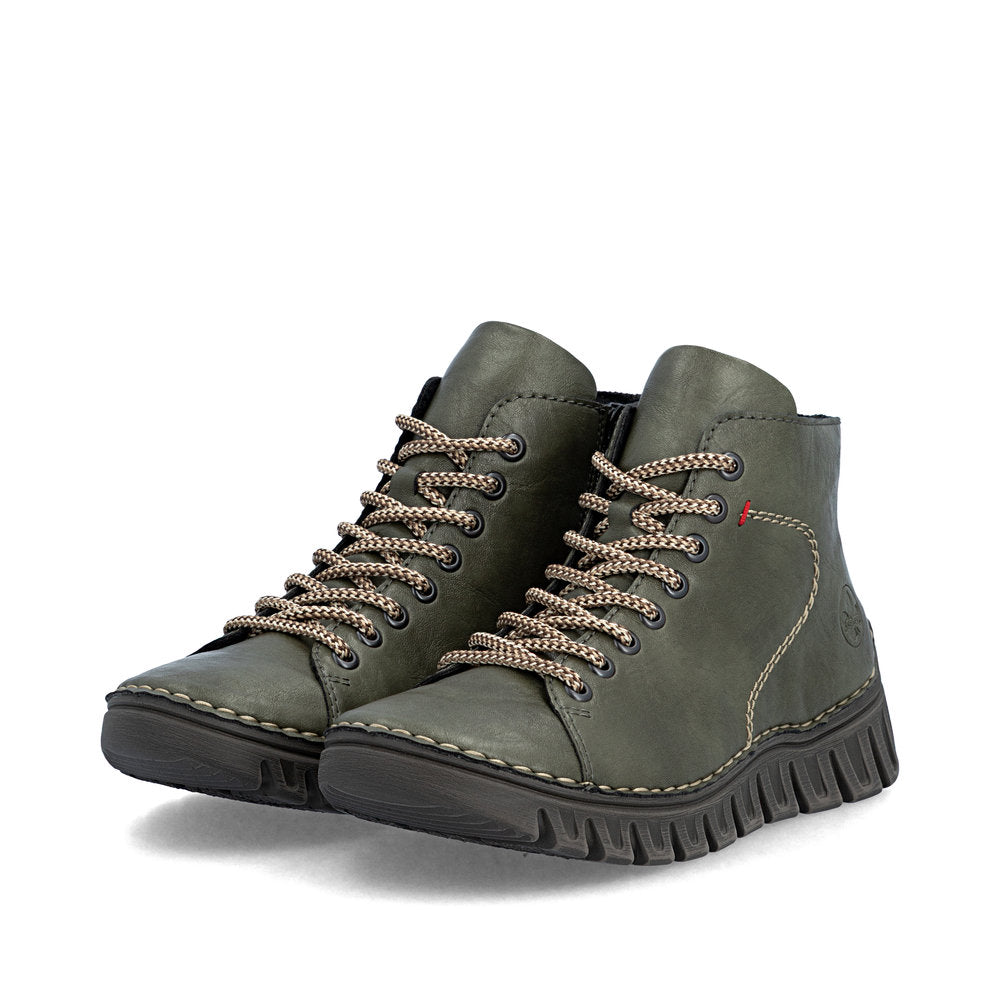 Rieker 57501-54 Green Boots