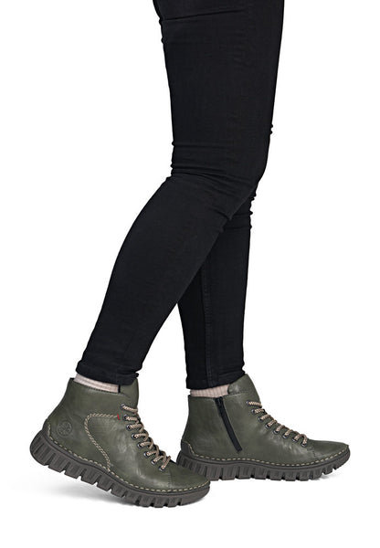Rieker 57501-54 Green Boots