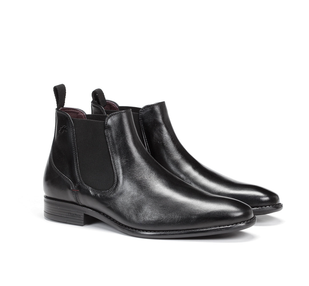 Fluchos 9211 Memory Black & Burdeos Boots