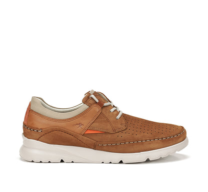 Fluchos F1455 Cuero Tan Lace Shoes