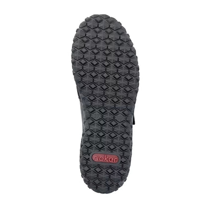 Rieker 59552-45 Anthracite H Fit Velcro Shoes