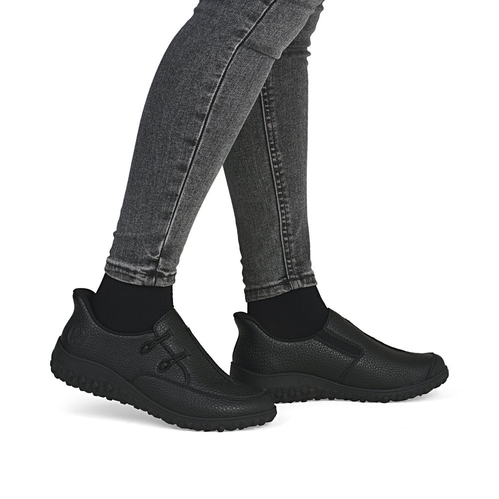 Rieker TEX 59559-00 Black H Fit Shoes