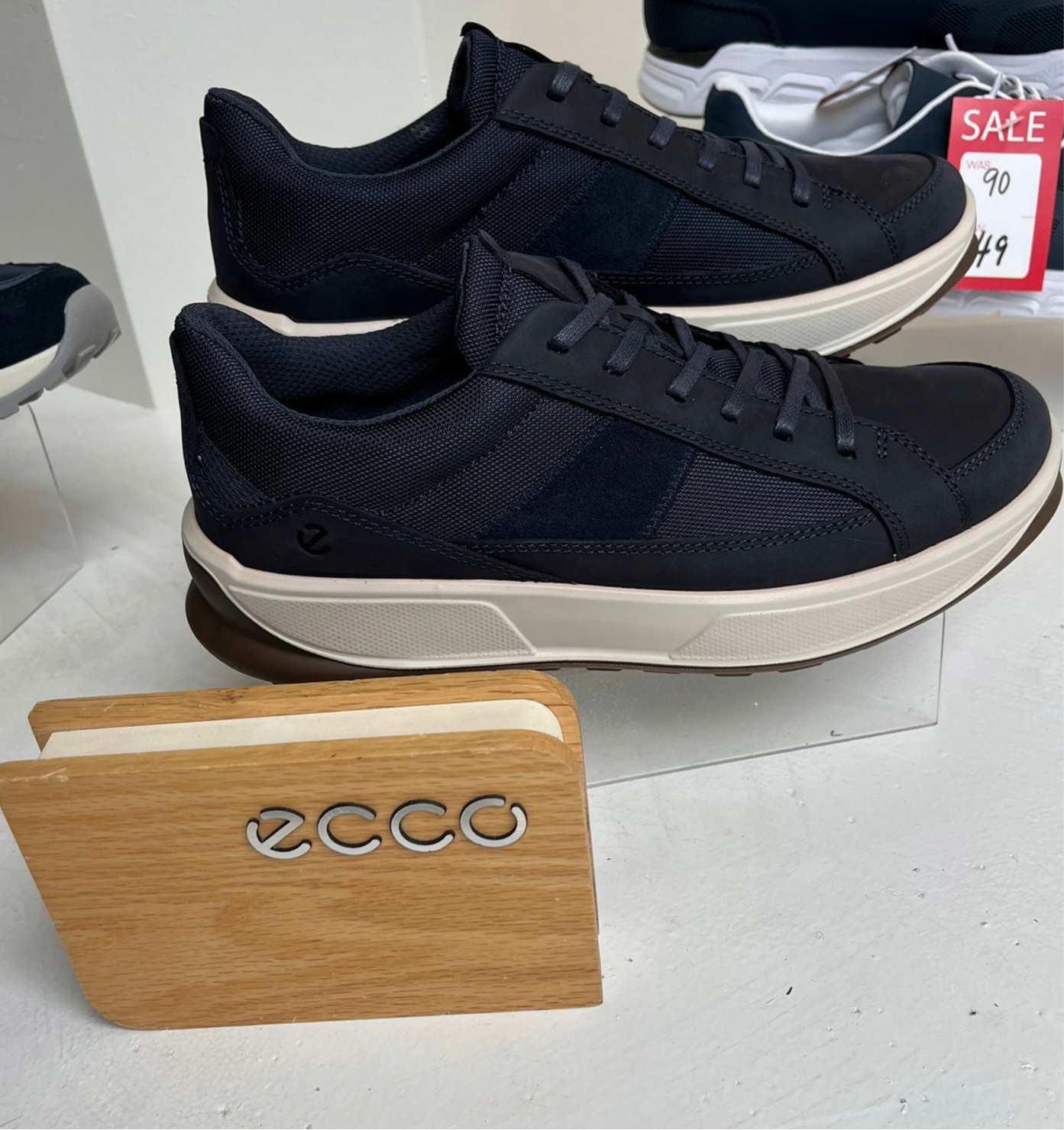 Ecco 522844 50595 Byway 2.0 M Low TEX Marine Navy Shoes