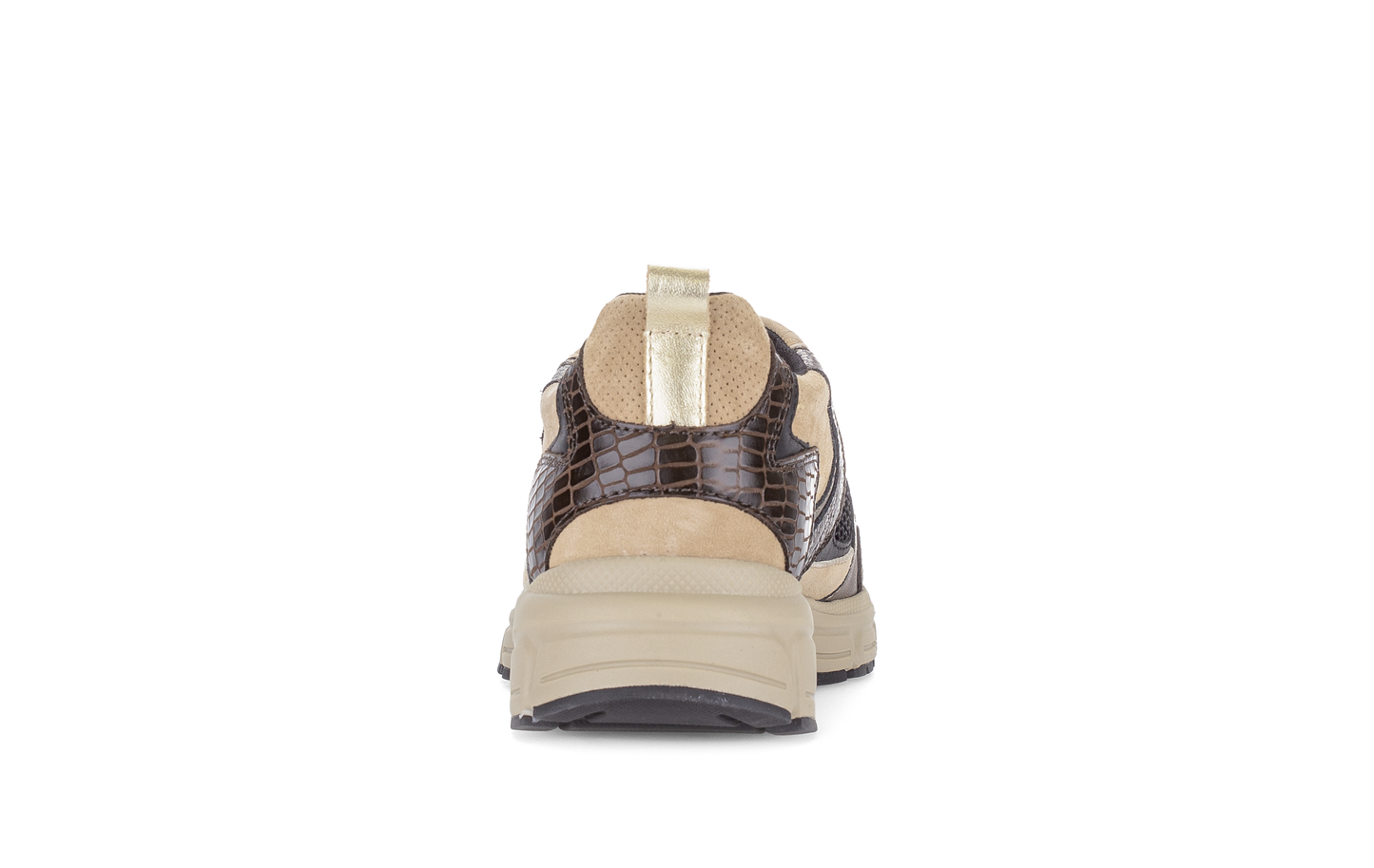 Gabor Comfort 6005.01.007 Black, Brown & Sand Mix G Fit Sneakers