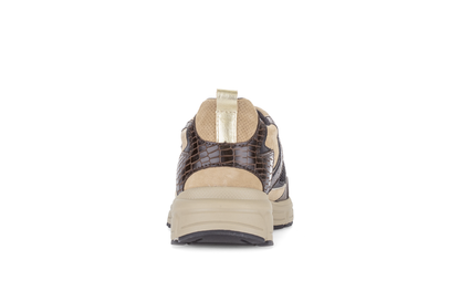 Gabor Comfort 6005.01.007 Black, Brown & Sand Mix G Fit Sneakers