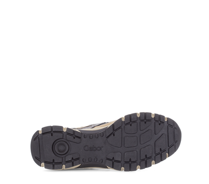 Gabor Comfort 6005.01.007 Black, Brown & Sand Mix G Fit Sneakers