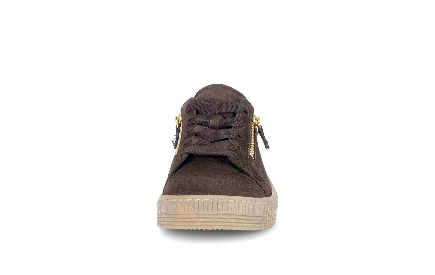 Gabor 6010.02.005 Mocca Brown & Gold Trainers