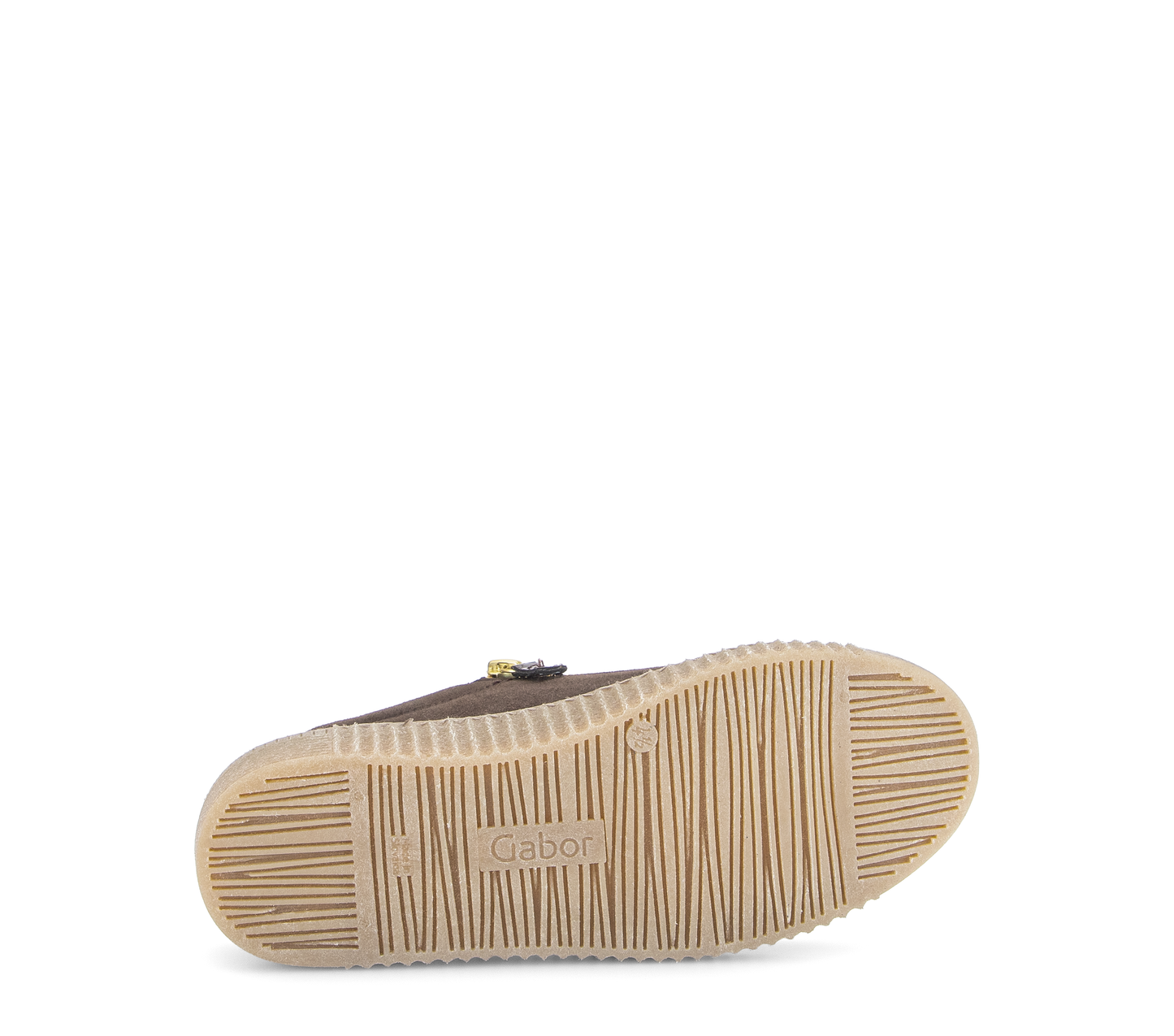 Gabor 6010.02.005 Mocca Brown & Gold Trainers