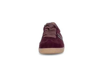 Gabor 6011.01.002 Mulberry Suede Mix Trainers