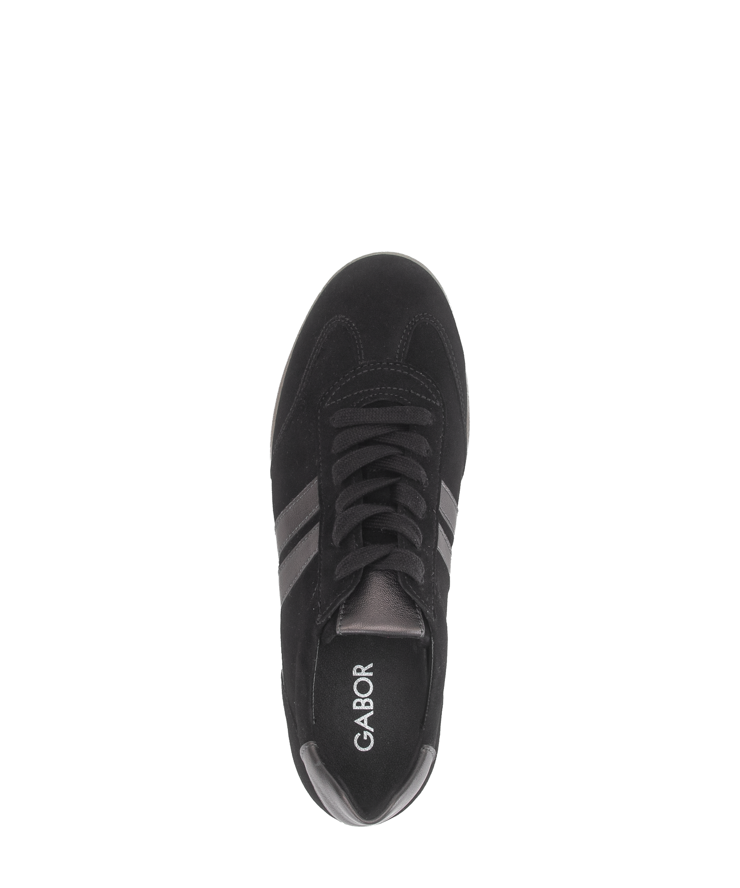 Gabor 6011.01.015 Black & Dark Grey Mix Trainers