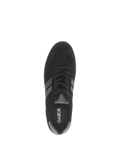 Gabor 6011.01.015 Black & Dark Grey Mix Trainers