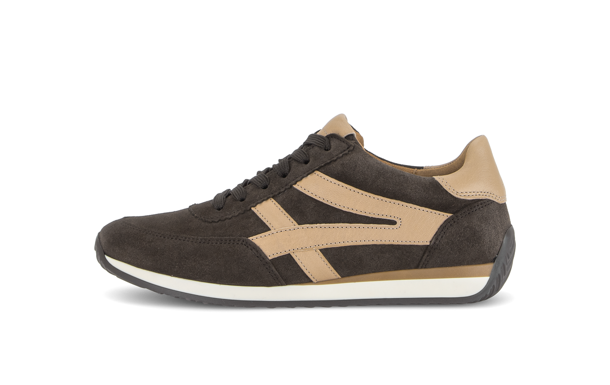 Gabor 6032.01.003 Mocca Brown & Sand H Fit Trainers