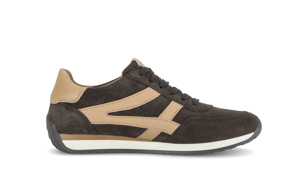 Gabor 6032.01.003 Mocca Brown & Sand H Fit Trainers