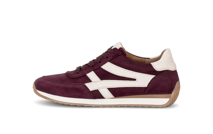 Gabor 6032.01.004 Mulberry & Cream H Fit Trainers