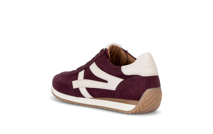 Gabor 6032.01.004 Mulberry & Cream H Fit Trainers