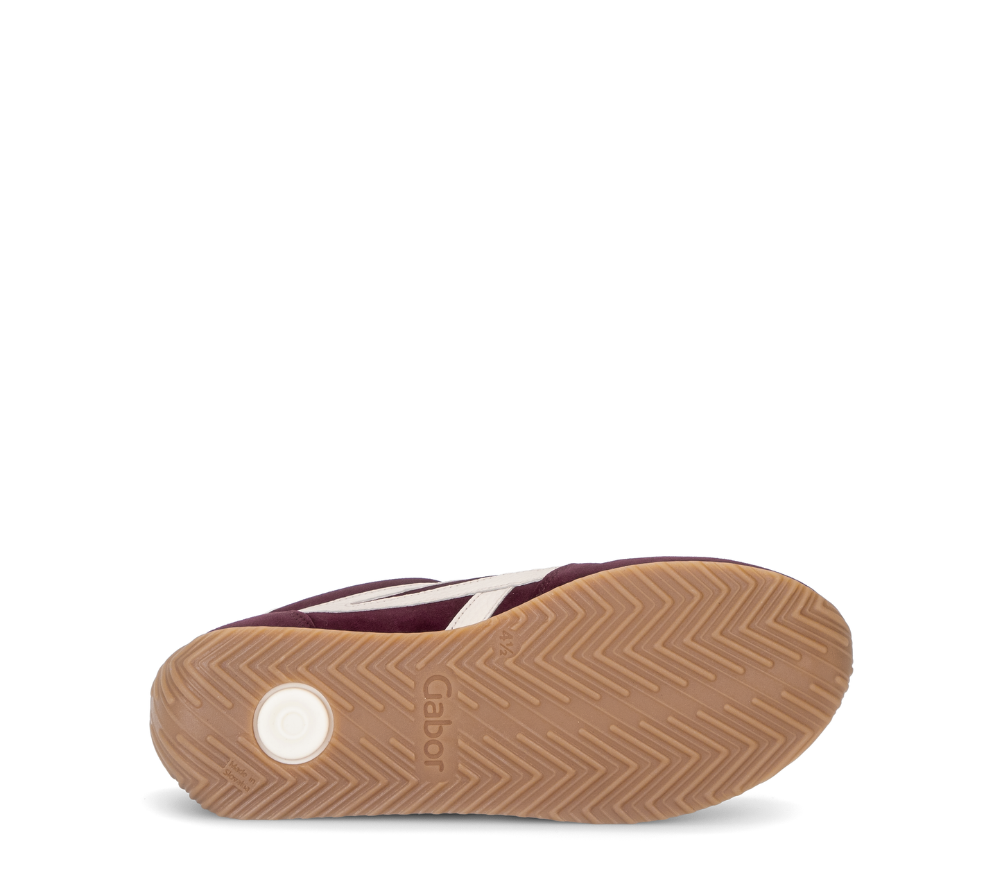Gabor 6032.01.004 Mulberry & Cream H Fit Trainers