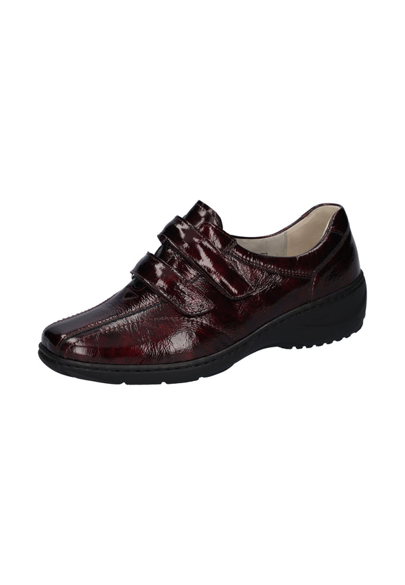Waldlaufer 607302 143 053 Kya Wine Velcro Shoes