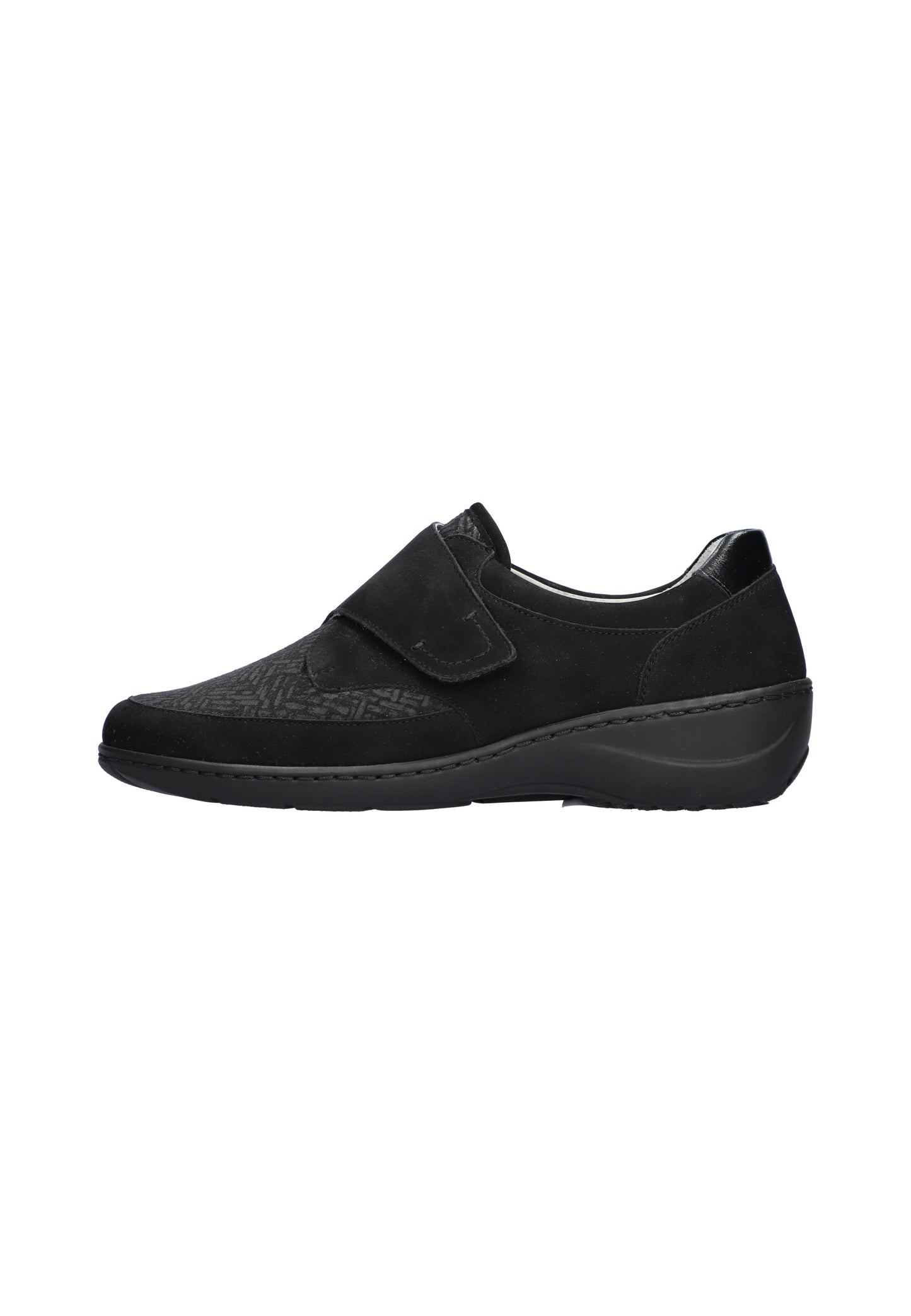 Waldlaufer 607K31 308 001 Kya Black Velcro Shoes